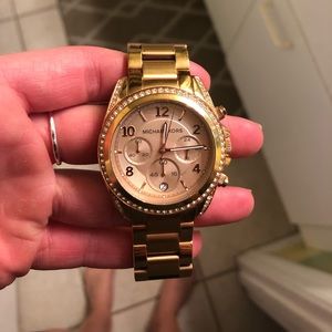 Rose Gold Michael Kors watch